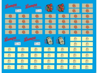 Paperkartons (2 Pcs) And Metal Tinns - Kit Including Decalset - zdjęcie 2