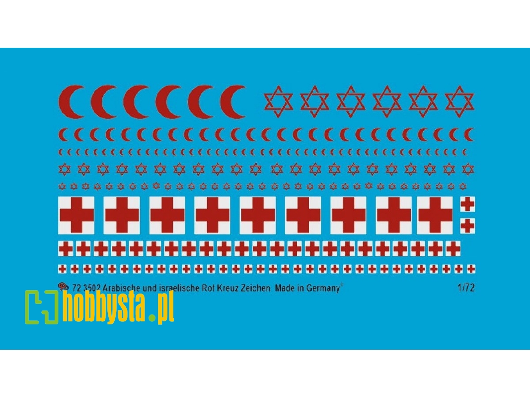 Arabian And Israeli Red Cross Markings - zdjęcie 1