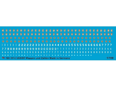 Team Yankee Udssr Wappen And Numbers Cold War - zdjęcie 1