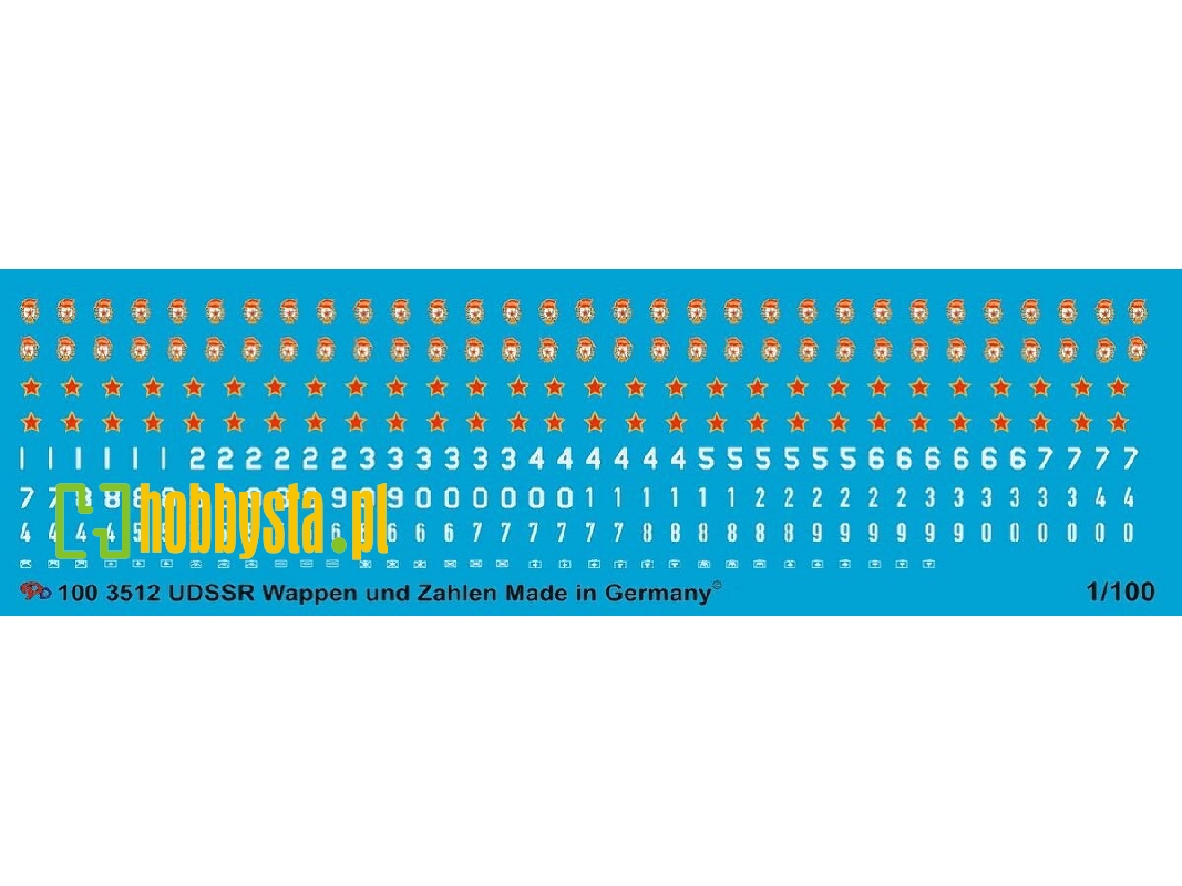 Team Yankee Udssr Wappen And Numbers Cold War - zdjęcie 1