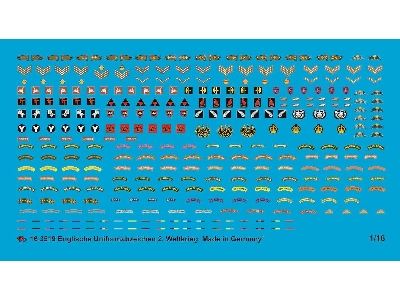 English Uniform Markings Ii World War - zdjęcie 1