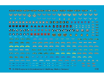 English Uniform Markings Ii World War - zdjęcie 1