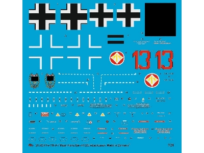 Fw 190 A-7 Major Heinz Bär With 200 Kill Marks - zdjęcie 1