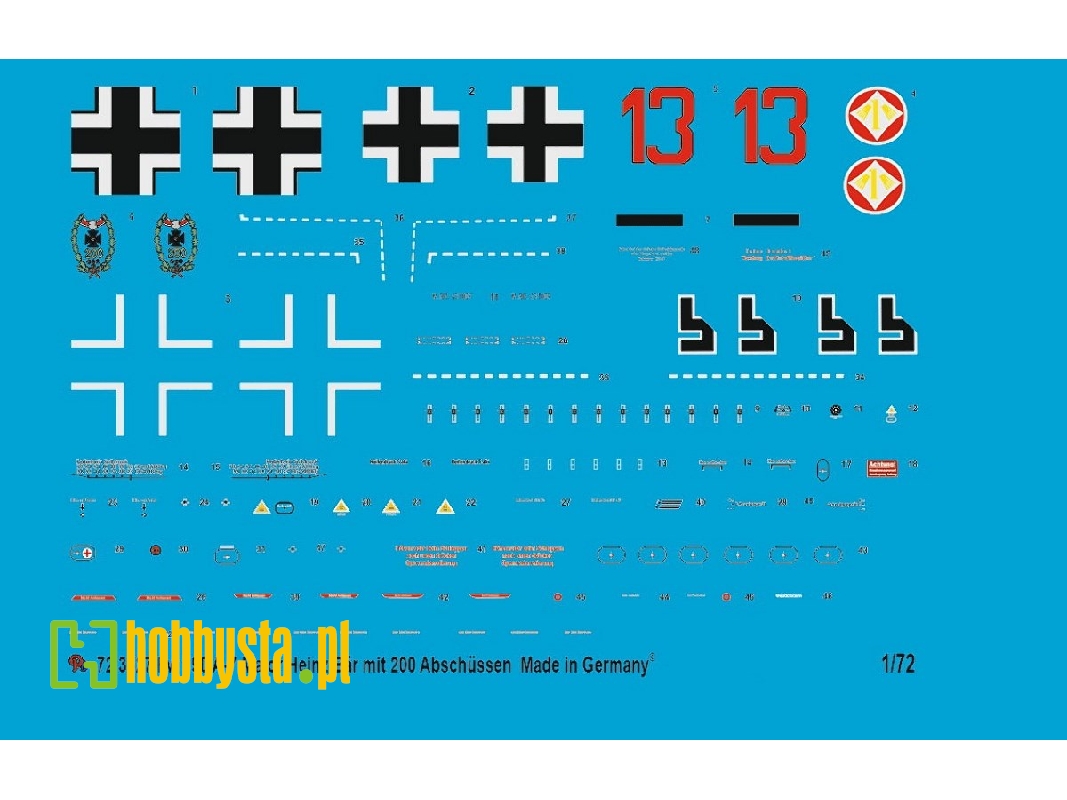 Fw 190 A-7 Major Heinz Bär With 200 Kill Marks - zdjęcie 1