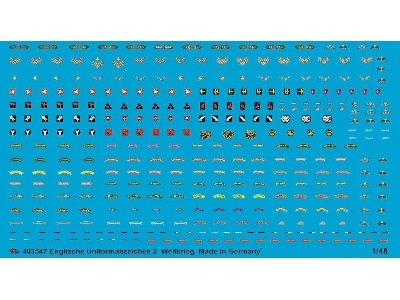 English Uniform Insignia Ii World War - zdjęcie 1