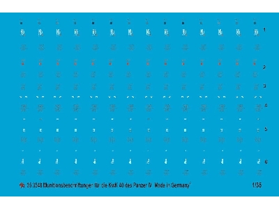 Ammo Markings For The Panzer Iv Kwk 40 - zdjęcie 1