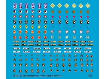 Us Uniform Insignia Vietnam War - zdjęcie 1