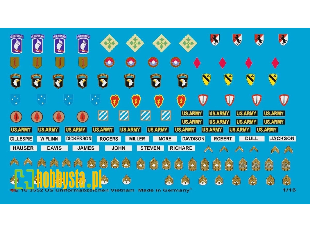 Us Uniform Insignia Vietnam War - zdjęcie 1