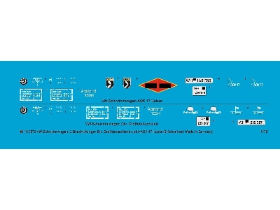 Vw-schwimmwagen 2 Markings Div. GroĂźdeutschland And Aok 17 Kuban 1944 - zdjÄ™cie 1