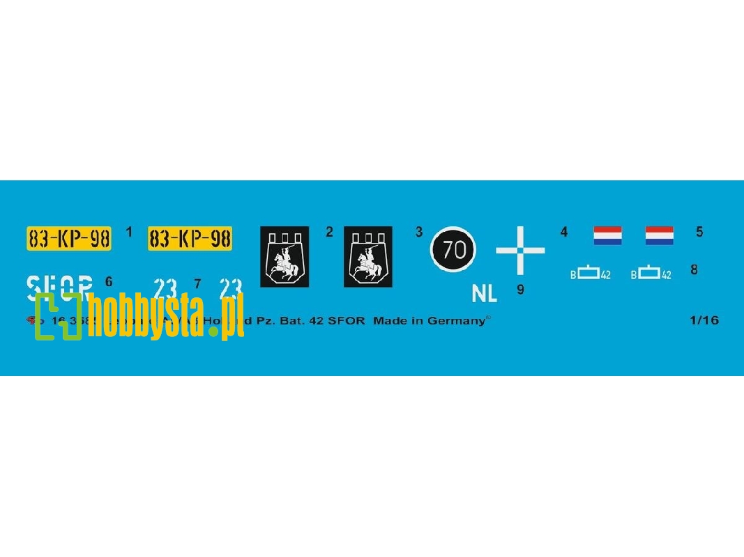 Leopard 2 A5/A And Holland Armored Bat. 42 Sfor - zdjęcie 1