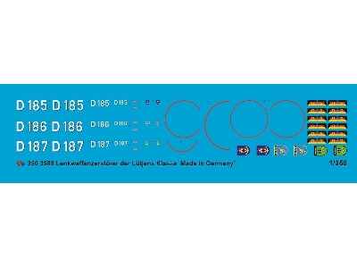 LenkwaffenzerstĂ¶rer Of The LĂĽtjens Class - zdjÄ™cie 1