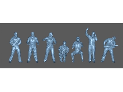 7 German U-boot Crew No. 5 Gun Crews - zdjęcie 1