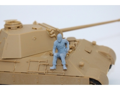 German Wwii Tank Driver Or Radio Operator - zdjęcie 1