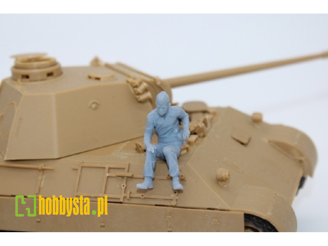 German Wwii Tank Driver Or Radio Operator - zdjęcie 1