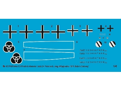 Fokker E.V Friedrich Altemeier, Jasta 24, France, August/September 1918 - zdjęcie 1