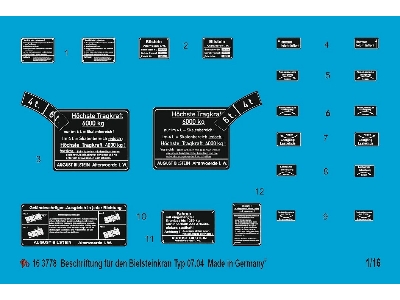 Bilstein Kran Markings - zdjęcie 1