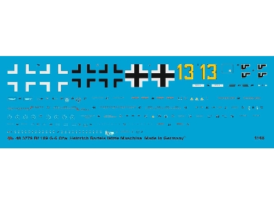 Bf 109 G-6 Ofw. Heinrich Bartels His Last Plane - zdjęcie 1
