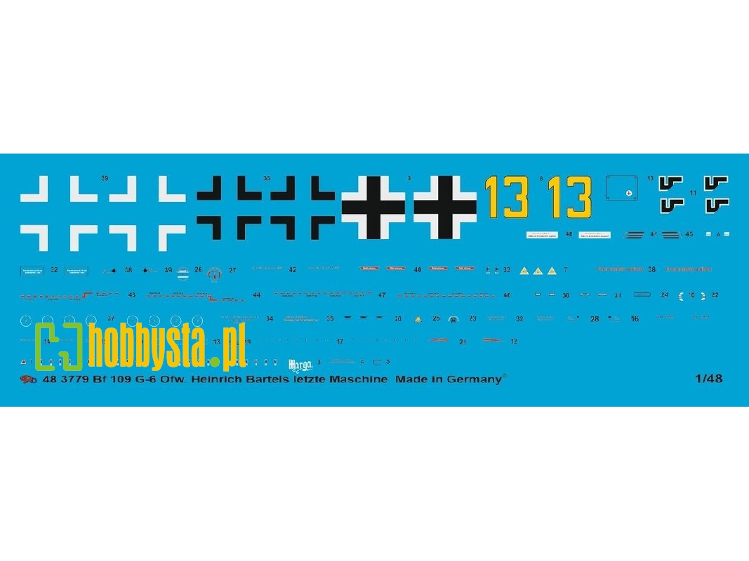 Bf 109 G-6 Ofw. Heinrich Bartels His Last Plane - zdjęcie 1