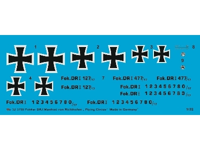 Fokker Dr. I Manfred Von Richthofen "flying Circus" - zdjęcie 1