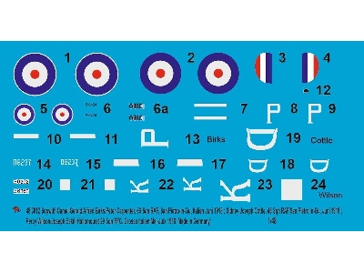 Sopwith Camel Gerald Alfred Birks/Peter Carpenter, Sidney Joseph Cottle-percy Wilson/Josef Eskill Hallonquist - zdjęcie 1