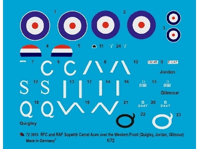 Sopwith Camel Quingly, Jordan, Gilmour - zdjęcie 1
