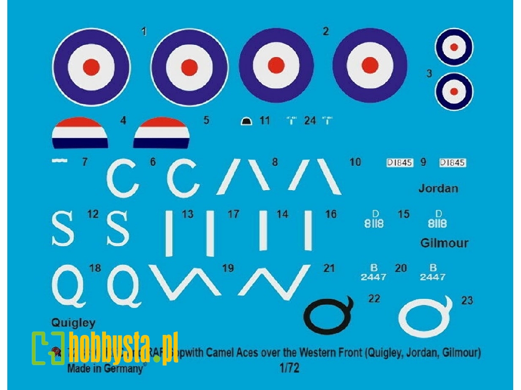 Sopwith Camel Quingly, Jordan, Gilmour - zdjęcie 1