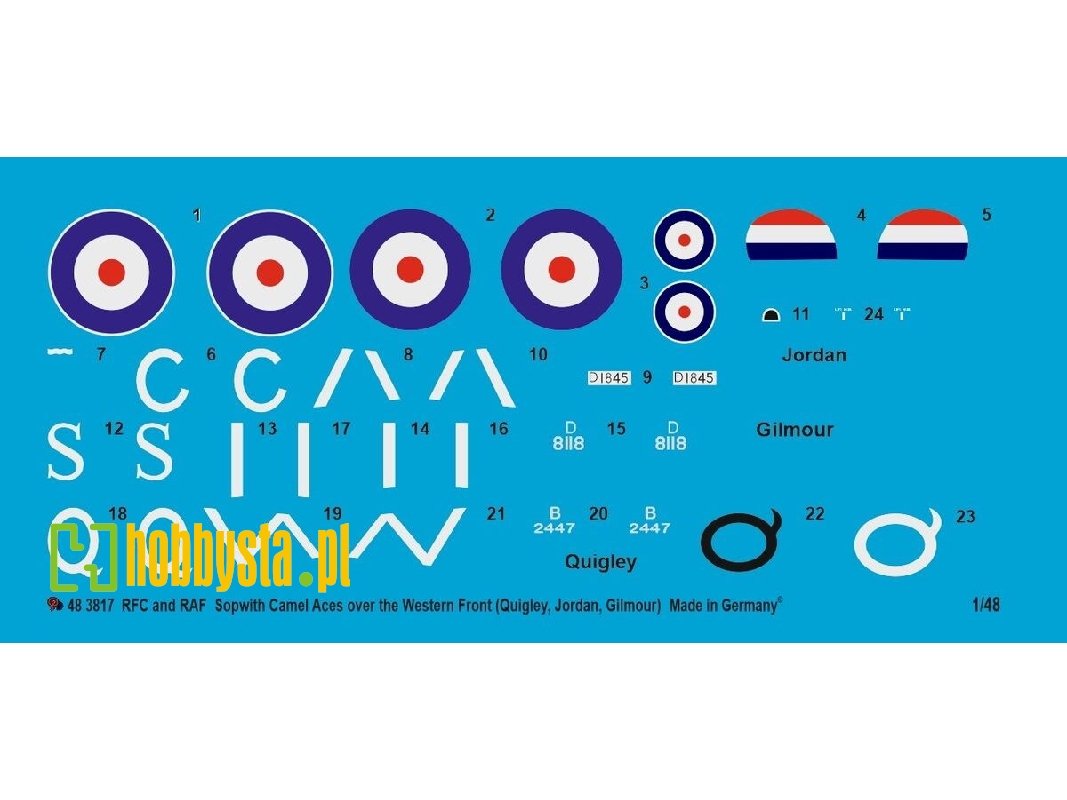 Sopwith Camel Quingly, Jordan, Gilmour - zdjęcie 1