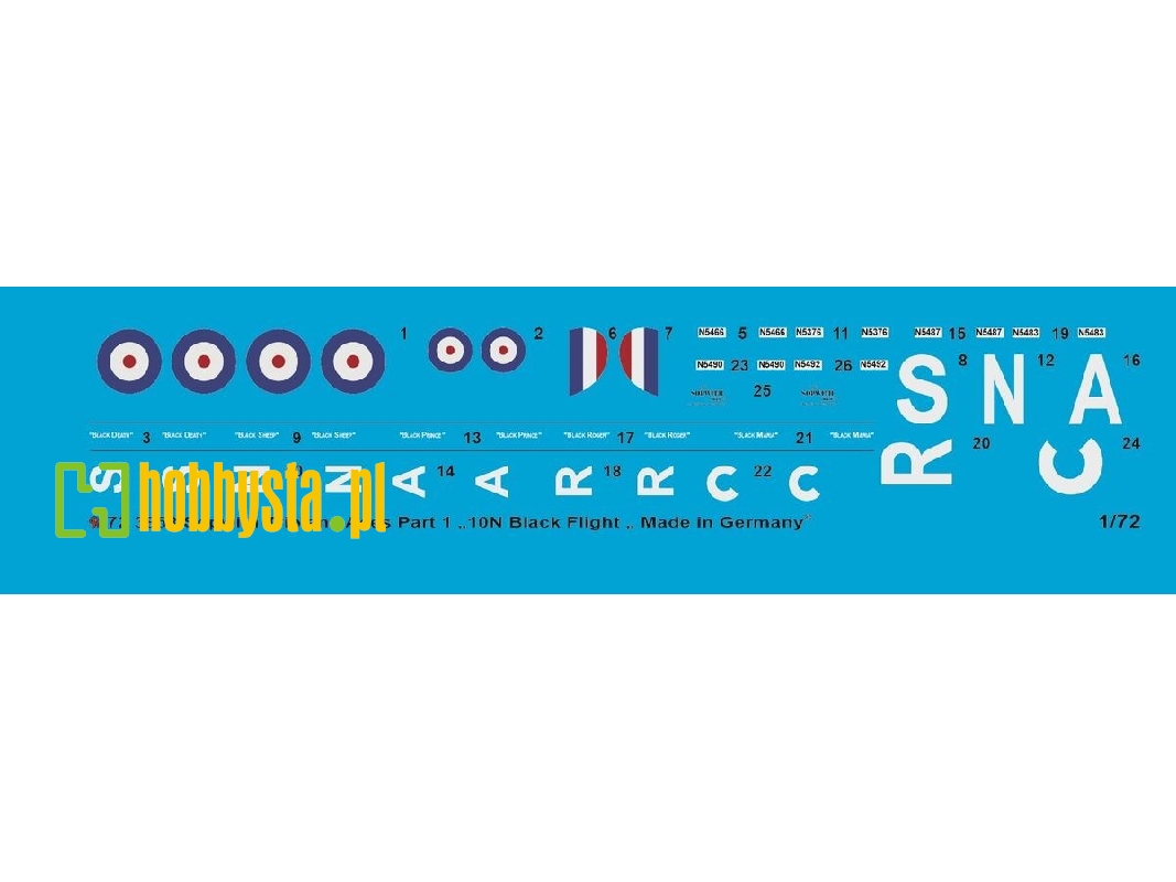 Sopwith Triplane Aces Part 1 - 10n Black Flight - Black Maria, Black Prince, Black Roger, Black Death, Black Sheep - zdjęcie 1