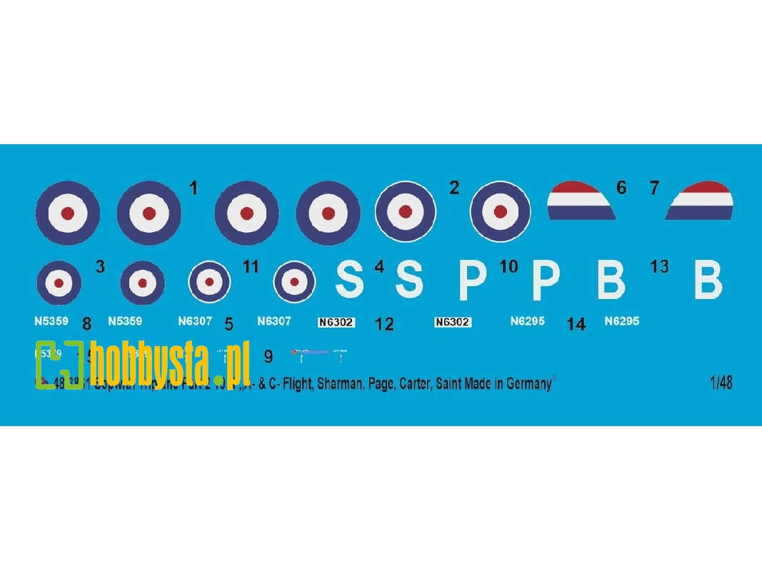 Sopwith Triplane Aces Part 2 - 10n A And C Flight - Sharman, Page, Carter, Saint - zdjęcie 1