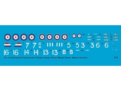 Sopwith Triplane Aces Part 3 - 1n, Dallas, Kinkead, Ridley, Manard, Rowley - zdjęcie 1