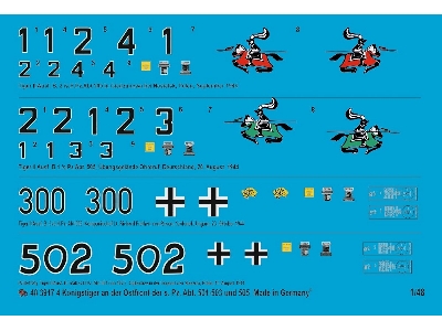 4 King Tigers At The Eastern Front S. H. Pz. Abt. 501-503 And 505 - zdjęcie 1