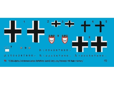 Albatros D-va Hermann Leptien, Squadron Leader Jasta 63, Grivy-loisy, France 1918 - zdjęcie 1