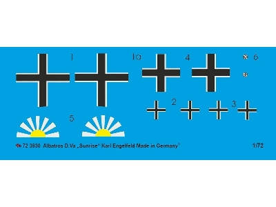 Albatros D.Va Sunrise Karl Engelfeld - zdjęcie 1