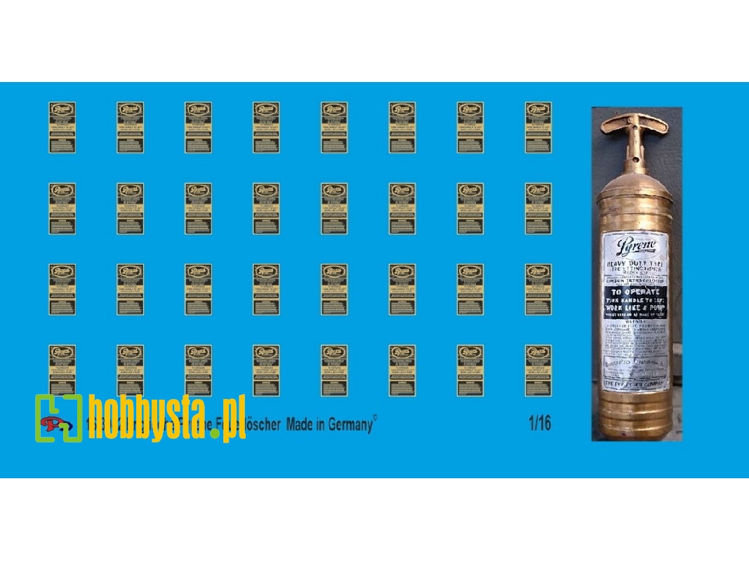 English Pyrene Fire Extinguisher - zdjęcie 1