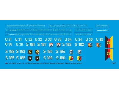 German Navy U-31-u36 Markings - zdjęcie 1