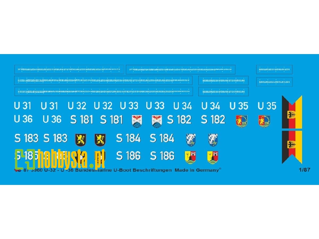 German Navy U-31-u36 Markings - zdjęcie 1