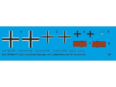 Fokker D.Vii (Early Fokker Build) Albert Haussmann, Jasta 13, Le Mesnil/France, June 1918 - zdjęcie 1