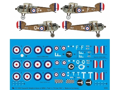 Sopwith Dolphin Aces Of Ww I Part 3 (79 Sqn Raf) - zdjęcie 1