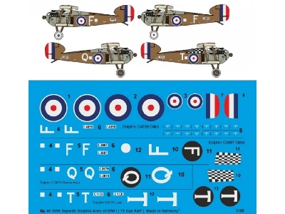Sopwith Dolphin Aces Of Ww I Part 3 (79 Sqn Raf) - zdjęcie 1