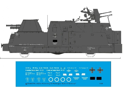 Railroad Armored Train 73 Flakwagen - zdjęcie 1