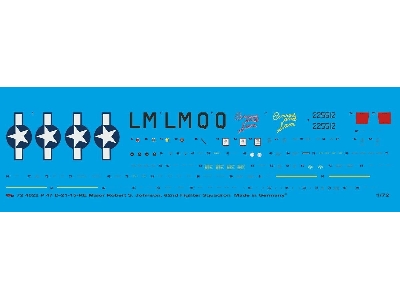 P-47d-21-15-re Major Robert S. Johnson, 62nd Fighter Squadron - zdjęcie 1