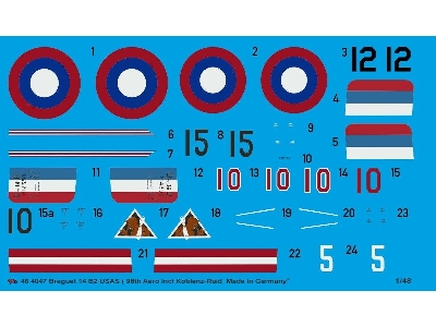 Breguet 14 B2 Usas (96th Aero Incl. Koblenz Raid) - zdjęcie 1