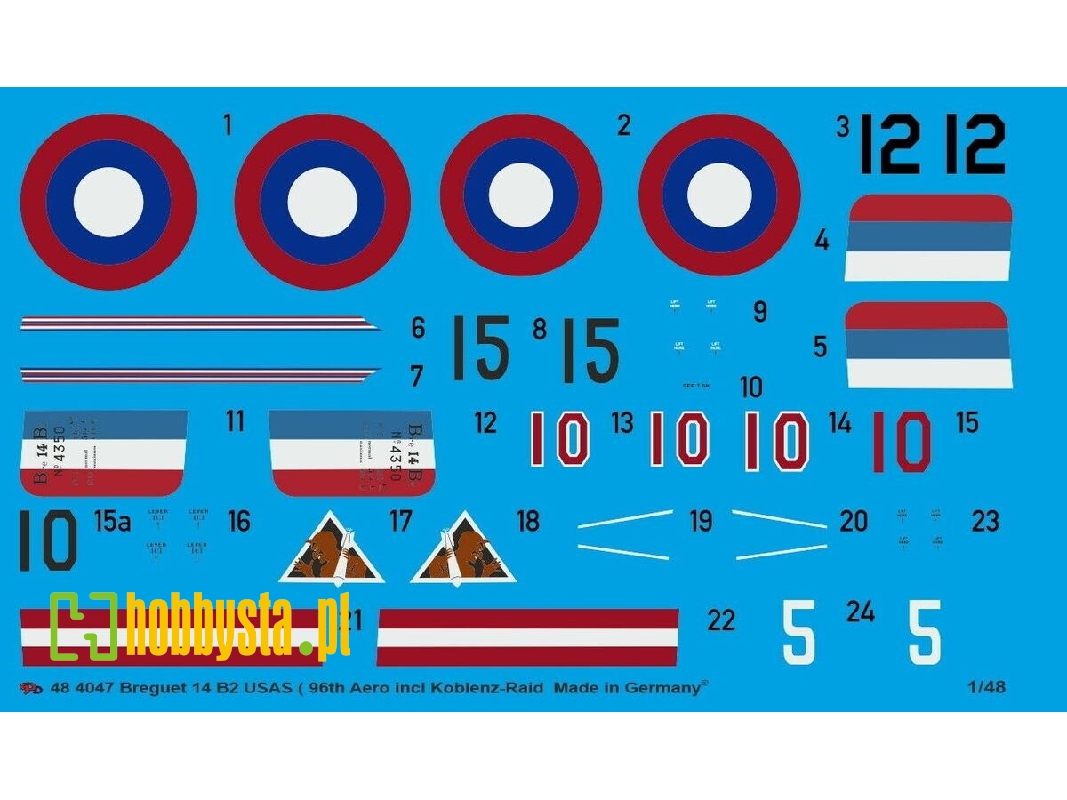 Breguet 14 B2 Usas (96th Aero Incl. Koblenz Raid) - zdjęcie 1