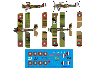Salmson 2a2 Usas - Part 1: 1st Aero (William Erwin/Arthur Easterbrook/Byrne Baucom) & 88th Aero - zdjęcie 1