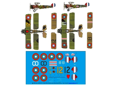 Salmson 2a2 Usas - Part 1: 1st Aero (William Erwin/Arthur Easterbrook/Byrne Baucom) & 88th Aero - zdjęcie 1