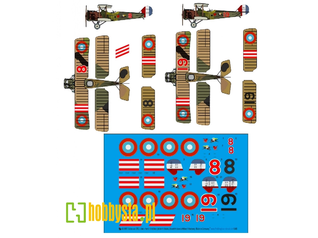 Salsmson 2a2 Usas - Part 2: 91st Aero (Victor H Strahm, Everett R Cook & William T Badham) - zdjęcie 1