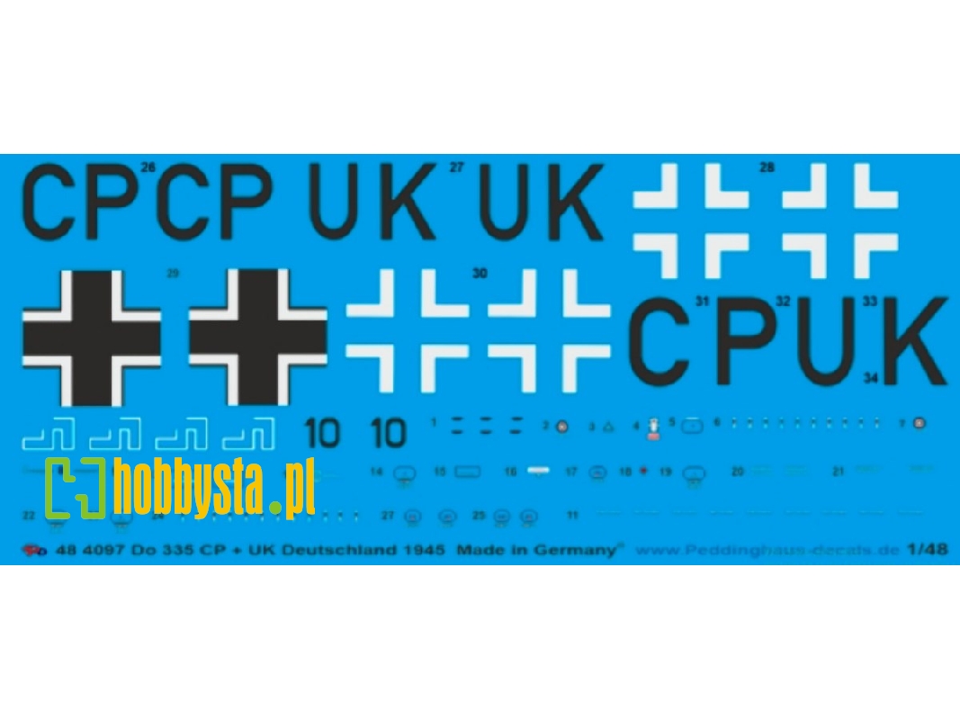 Do 335 M 17 B 6 Cp+uk Germany 1945 - zdjęcie 1