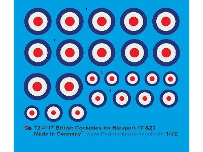 English Cockades For Planes Wwi - zdjęcie 1