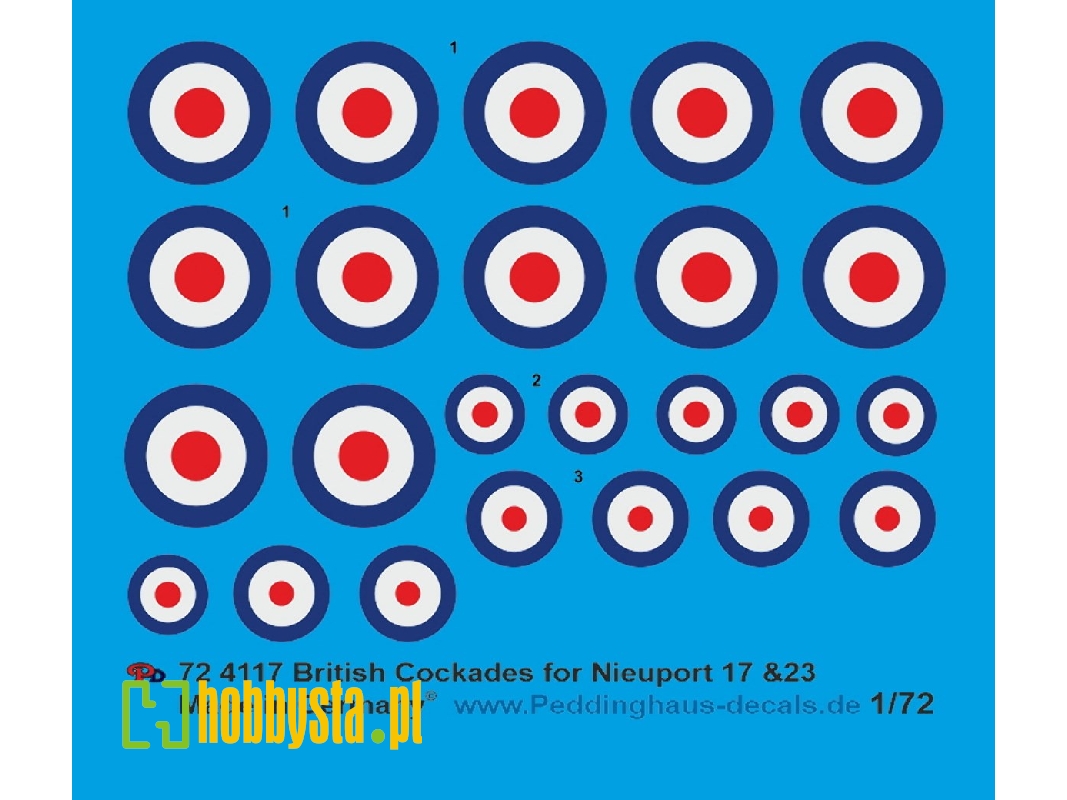 English Cockades For Planes Wwi - zdjęcie 1