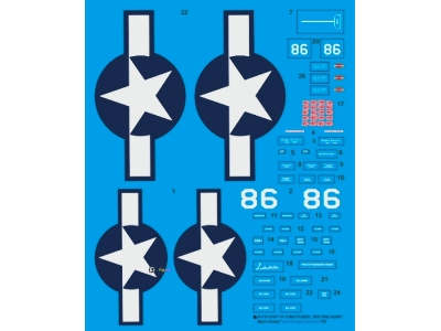 Corsair F-4u-1d Major Boyington, "black Sheep Squadron" - zdjęcie 1